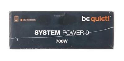 BeQuiet System Power 9 CM PC-netvoeding 700 W ATX 80 Plus Bronze - thumbnail
