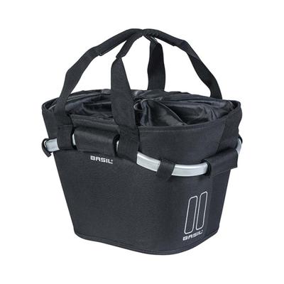 Basil classic carry all kf - fietsmand - voorop - zwart