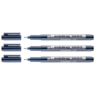 Edding 1880 • precisie fineliner 0.5mm zwart