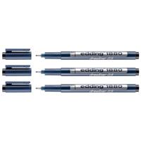 Edding 1880 • precisie fineliner 0.5mm zwart - thumbnail
