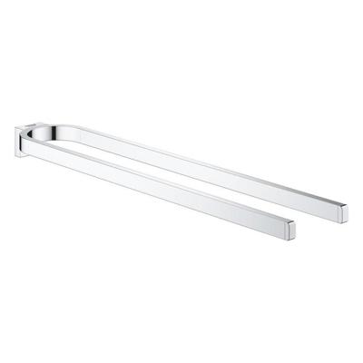 GROHE Selection Handdoekhouder - 36cm - dubbel - niet draaibaar - chroom 41059000