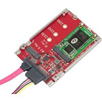 Interface-converter [1x mSATA-bus, M.2 NGFF - 1x SATA-combi-stekker 15+7-polig] - thumbnail