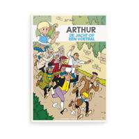 Persoonlijk stripboek - Jommeke 'De jacht op een voetbal' (Softcover) - thumbnail