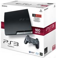 PlayStation 3 Slim (160 GB) Black - thumbnail