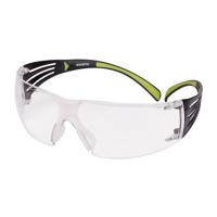 3M SecureFit 400 SF401AF Veiligheidsbril Zwart, Groen - thumbnail
