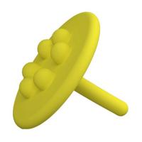 Clou Waterstop Wash Me Siliconen Geel - thumbnail