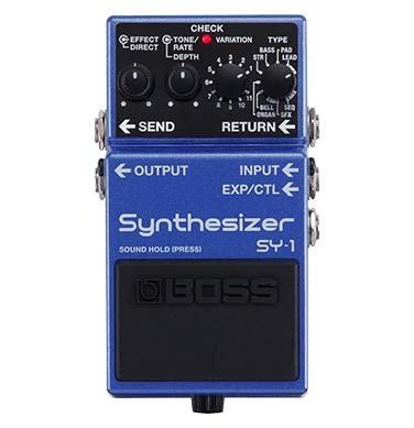 Boss SY-1 Synthesizer effectpedaal