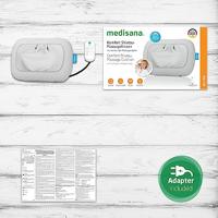 Medisana MCG 800 Massagekussen 18 W Grijs - thumbnail