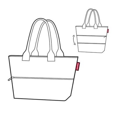 Reisenthel Shopper E1-Dots White