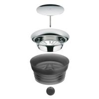 WMF Basic Waterkaraf - Drupvrij - Zwart / Zilver - 1 liter - thumbnail