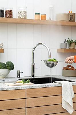 Quooker Fusion Round Chroom Kraan Grijs - thumbnail