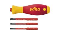 Wiha 43449 | Schroevendraaier met bithouderset | SoftFinish | slimVario® electric | 4-delig - 43449 - thumbnail