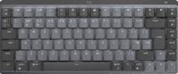 Logitech MX Mechanical Mini toetsenbord Draadloos Grijs UK International - thumbnail