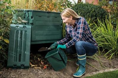Garantia 626002 Composter thermo-King 600L groen 1 stuk(s)