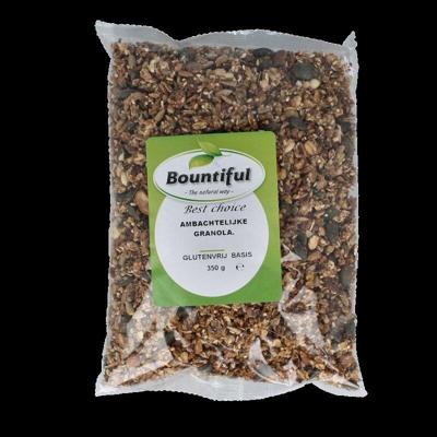 Ambachtelijke granola glutenvrij bio 350 Gram Ambachtelijke granola glutenvrij bio 350 Gram