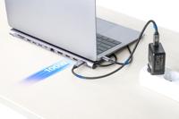 Manhattan Dockingstation 12-in-1 4K 1xHDMI 2xDP 3xUSB-A - thumbnail