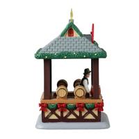 Gluhwein Booth 12x13x19 cm Kersthuisje LEMAX - Lemax - thumbnail