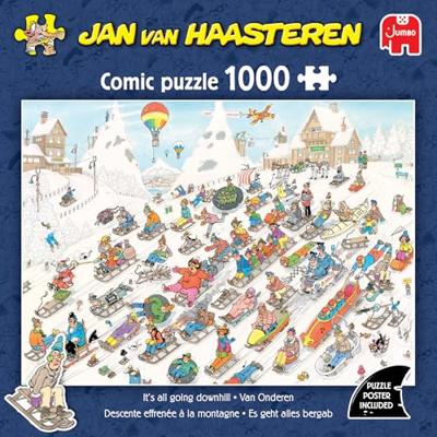Jan Van Haasteren legpuzzel - van onderen!, 1000st.