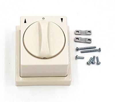 Opbouw Draaischakelaar Enkelpolig Cremewit Opbouw Draaischakelaar Enkelpolig Cremewit