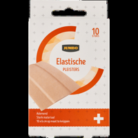 Jumbo Elastische Pleisters 10 Stuks - thumbnail