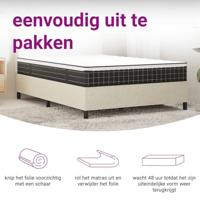 Binnenveringmatras middelhard 120x200 cm - thumbnail