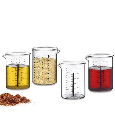 KUCHENPROFI - Keukenhulpen - Glazen maatbeker 0,15l