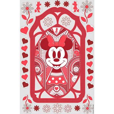 Raamsticker plc d100 cm minnie Christmas Inspirations - Christmas inspirations Raamsticker plc d100 cm minnie Christmas Inspirations - Christmas inspirations