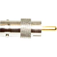 Mueller Electric BU-P5319 Adapterstekker BNC-bus - Stekker Messing - thumbnail