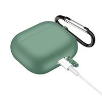 Lunso - Softcase cover hoes - AirPods 3 - Army Groen - thumbnail