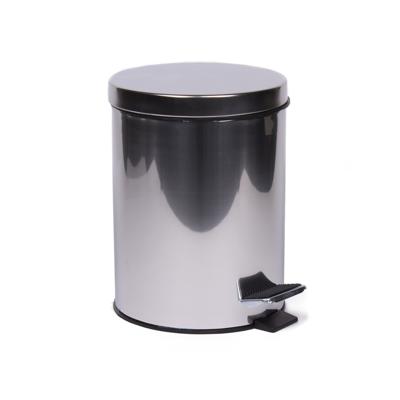 Kleine pedaalemmer 5 ltr RVS