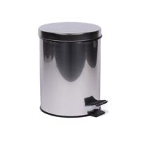 Kleine pedaalemmer 5 ltr RVS - thumbnail