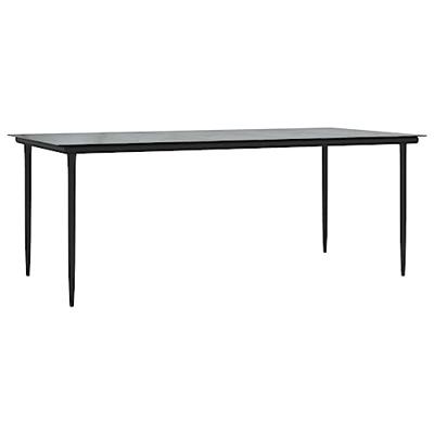 9-delige Tuinset met kussens poly rattan beige