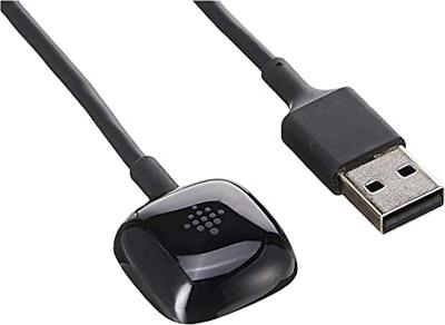 Official Fitbit Versa 3 / Sense Charging Cable ,Black
