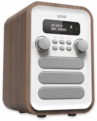 Denver DAB-48 Keukenradio VHF (FM), DAB+ Bluetooth Incl. afstandsbediening Wit Denver DAB-48 Keukenradio VHF (FM), DAB+ Bluetooth Incl. afstandsbediening Wit