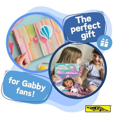 Totum gabby&apos;s poppenhuis kleurset