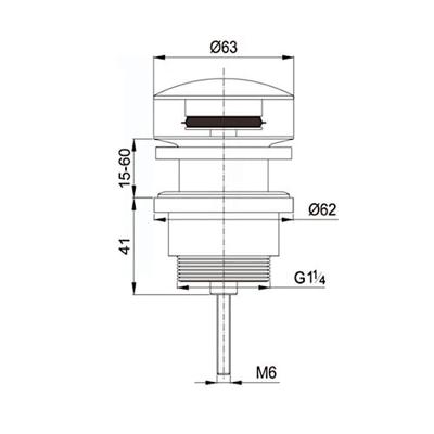 Clickwaste Aqua Splash Colorato Met 5/4 Overloop Mat Wit Aqua Splash Clickwaste Aqua Splash Colorato Met 5/4 Overloop Mat Wit Aqua Splash