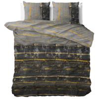RoyalTextile - Scratchy Dekbedovertrek Katoen - Antraciet - 200 x 220 - thumbnail