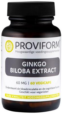 Proviform Ginkgo Biloba Extract 60mg Vegicaps 60st Proviform Ginkgo Biloba Extract 60mg Vegicaps 60st