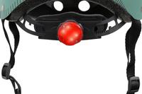 Mini Hornit Lids Fietshelm voor Kinderen - met LED achterlicht - Military (M) - thumbnail