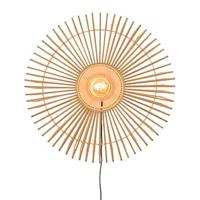 GOOD&MOJO Wandlamp 'Bromo' 60cm, Bamboe, kleur Naturel - thumbnail