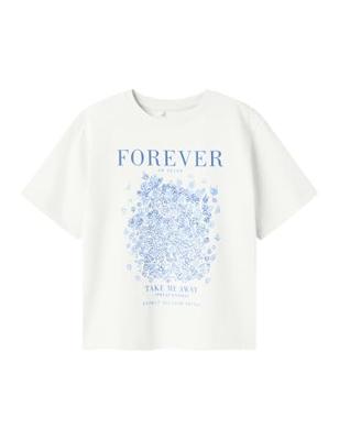 Name it zomer top meisjes - wit - Nkfdask