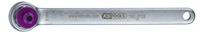 KS Tools 160.0728 Remontluchtingssleutel, extra kort, 9 mm, paars - thumbnail