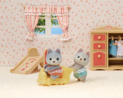 Sylvanian Families - De Husky-tweeling - thumbnail