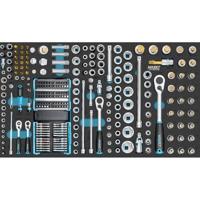 HAZET Dopsleutelset 163-606/259 - 259-delig - 3 - 32 - E4 - E24 - M5 - M18 - PH1 - PH2 - PZ1 - PZ2 - T15 - T60 - thumbnail