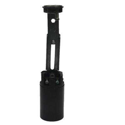 Vtac FittingE14 - 8cm. - Base zwart verstelbaar - 6042540