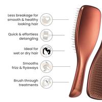 Tangle Teezer the ultimate detangler chrome chocolate bronze - thumbnail