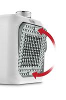 Delonghi hfx10b03.gr keramische ventilatorkachel 360w groen/wit - thumbnail