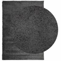 VidaXL Vloerkleed pamplona shaggy hoogpolig 140x200 cm antraciet - thumbnail
