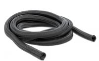Delock 18852 18852 Gevlochten slang Zwart Polyester 2 m 10 mm (max) 1 stuk(s) - thumbnail