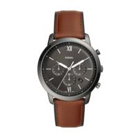 Horlogeband Fossil FS5512 / FS5513 / Neutra Chrono Leder Bruin 22mm - thumbnail